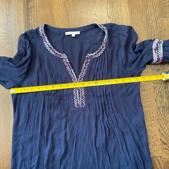 Skies Are Blue Elettra Embroidered Top Small - Picture 13 of 16